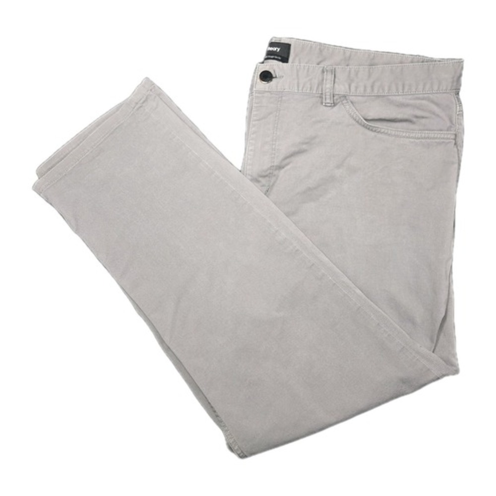 Theory Haydin Straight Slim Fit Mens Navy Cotton Stretch‎ Chinos Pants Size 40